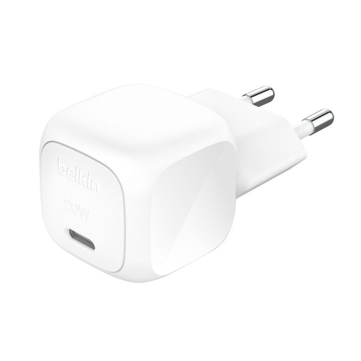 Cargador de pared Belkin WCA009KQWH 20W USB-C blanco