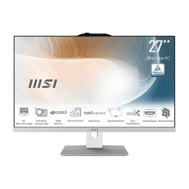 MSI AIO modern AM242P 1m-2253EU. 23.8" IPS LED FHD. uma. so-DIMM DDR5…