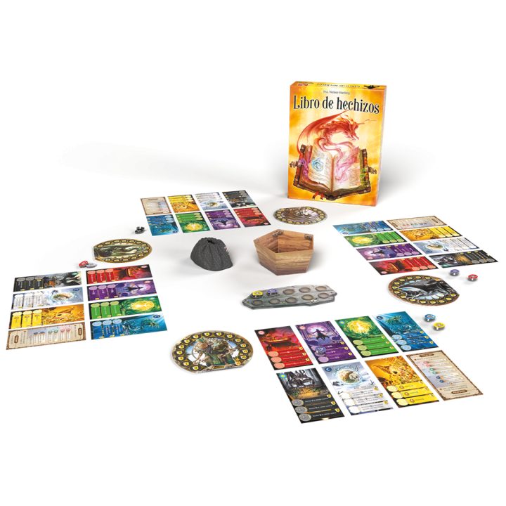 Asmodee Juego de mesa libro de hechizos (SCSPEL01ES)