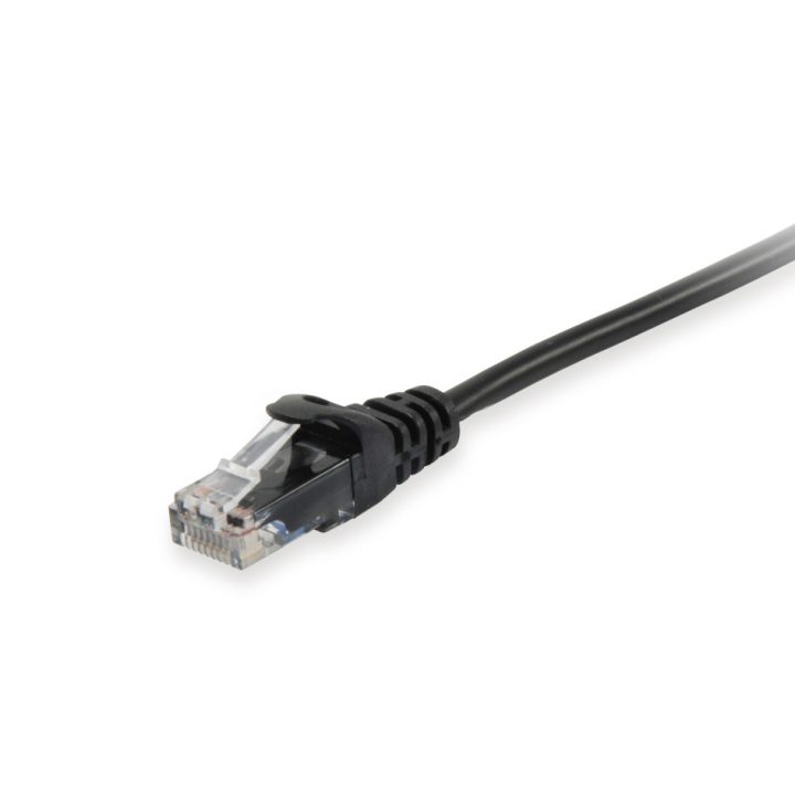 Equip 625458 Network Cable Black 15 m Cat6 U/UTP (UTP) Round