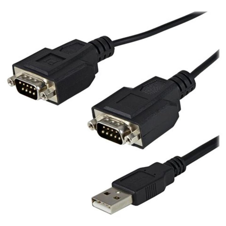 StarTech.com 2-Port FTDI USB to Serial Cable 1.8m - USB to RS232…