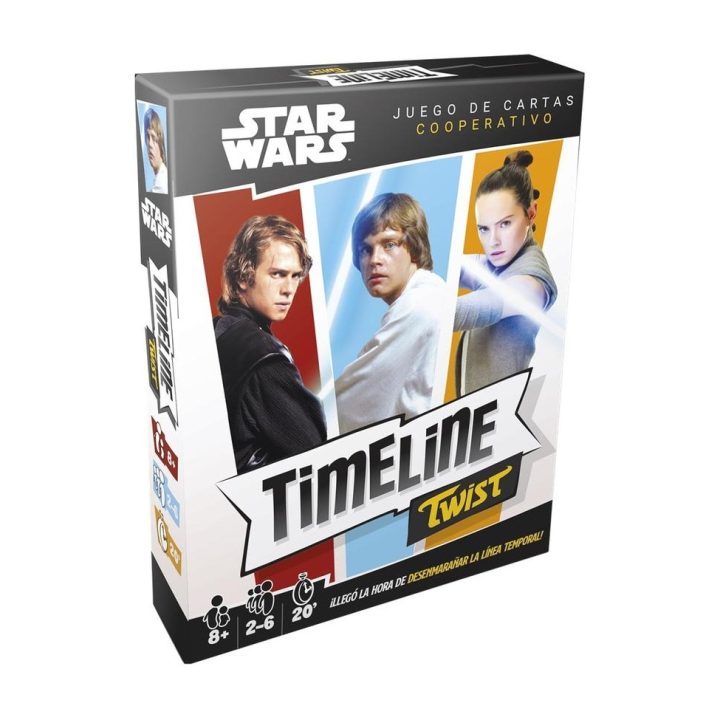 Asmodee Jogo de tabuleiro Timeline Twist Star Wars idade recomendada…