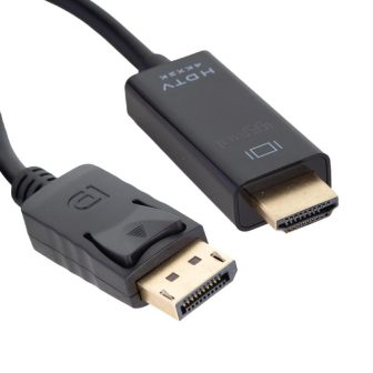 Iggual Cable DisplayPort (M) a HDMI (M) 4K 2metros (IGG319055)