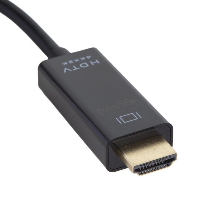 Iggual Cable DisplayPort (M) a HDMI (M) 4K 2metros (IGG319055)