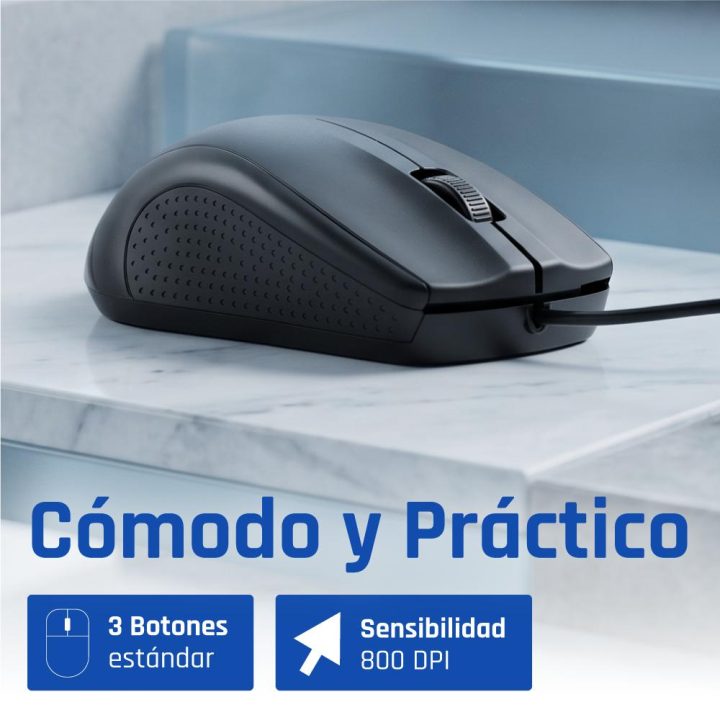 Iggual Kit teclado y ratón COM-CK-STANDARD negro (IGG320846)