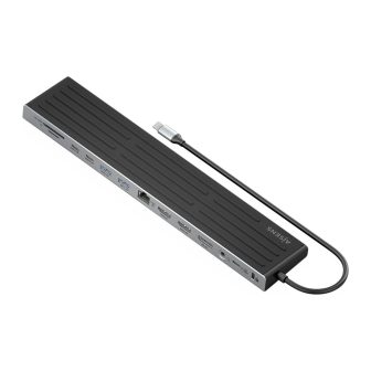 AISENS USB-C Dock 13 en 1, USB-C A 2xHDMI, 1xDisplayPort, 1xRJ45…
