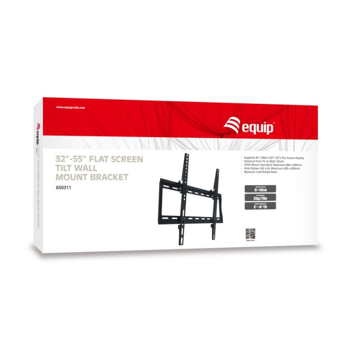Equip 650311 Tilting Wall Mount for 32"-55" TV