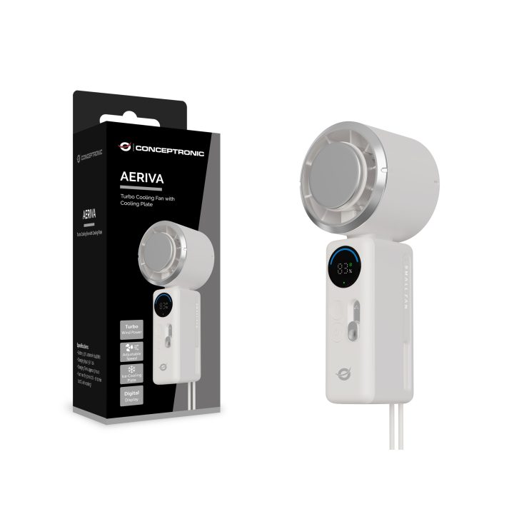 Conceptronic AERIVA03C Personal Handheld Fan and Nebulizer Cream…