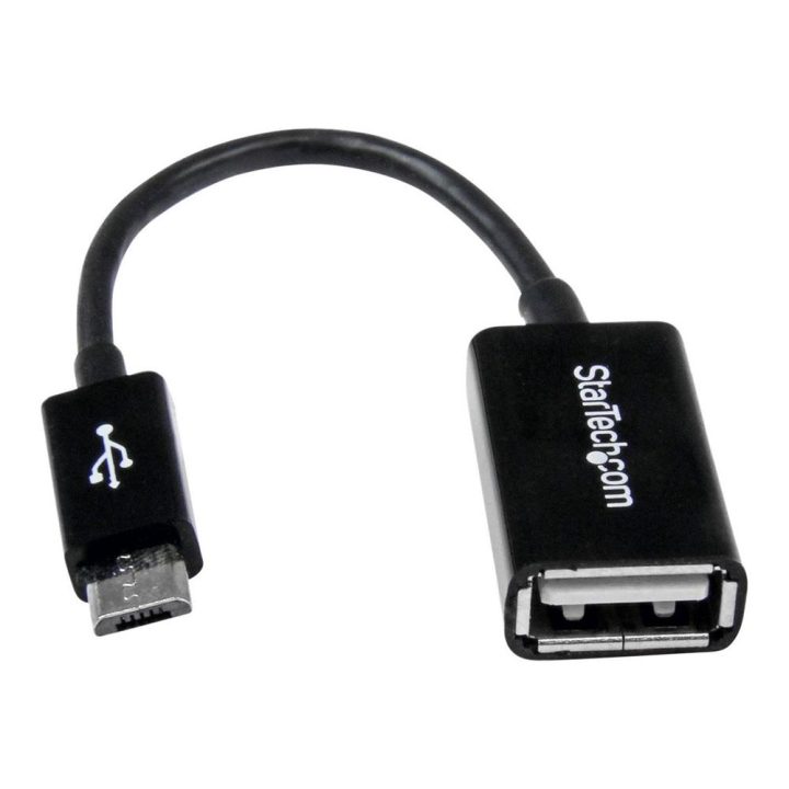 StarTech.com Cable Adaptador de 12cm Micro USB Macho a USB A Hembra…