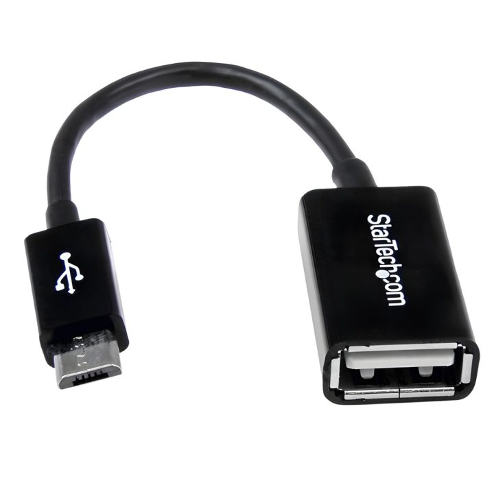 StarTech.com Cable Adaptador de 12cm Micro USB Macho a USB A Hembra…