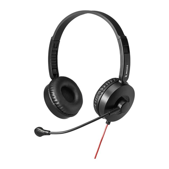 Bluestork (d) hi-fi stereo headset with mic (MC202)