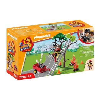 Playmobil Duck on Call Ação de Resgate de Bombeiros – Resgata o Gato!…