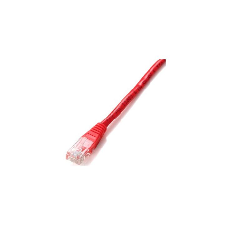 Equip 625427 cable de red Rojo 0,5 m Cat6 U/UTP (UTP) Alrededor