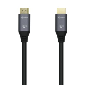 AISENS Cable HDMI V2.1 Ultra Alta Velocidad / HEC 8k@60Hz 48Gbps…