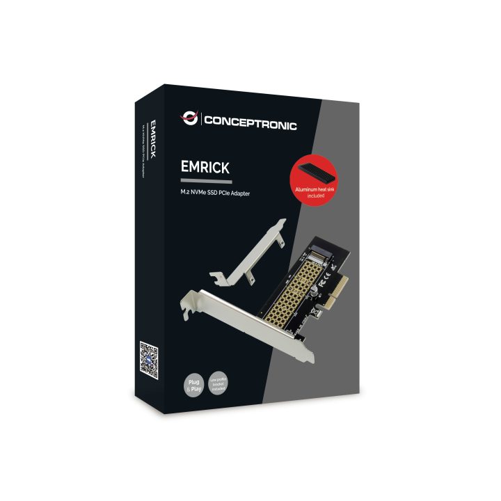Conceptronic EMRICK05BS Internal M.2 Interface Card and Adapter