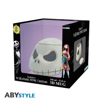 Taza Abystyle pesadilla antes de navidad jack brilla en la oscuridad…