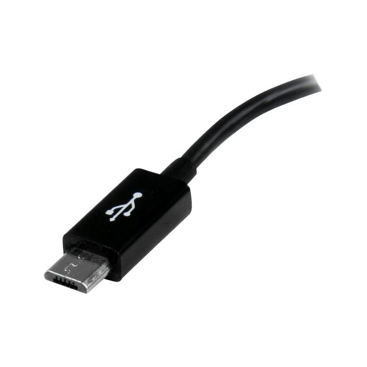 StarTech.com 12cm Micro USB Male to USB A Female OTG Adapter Cable…