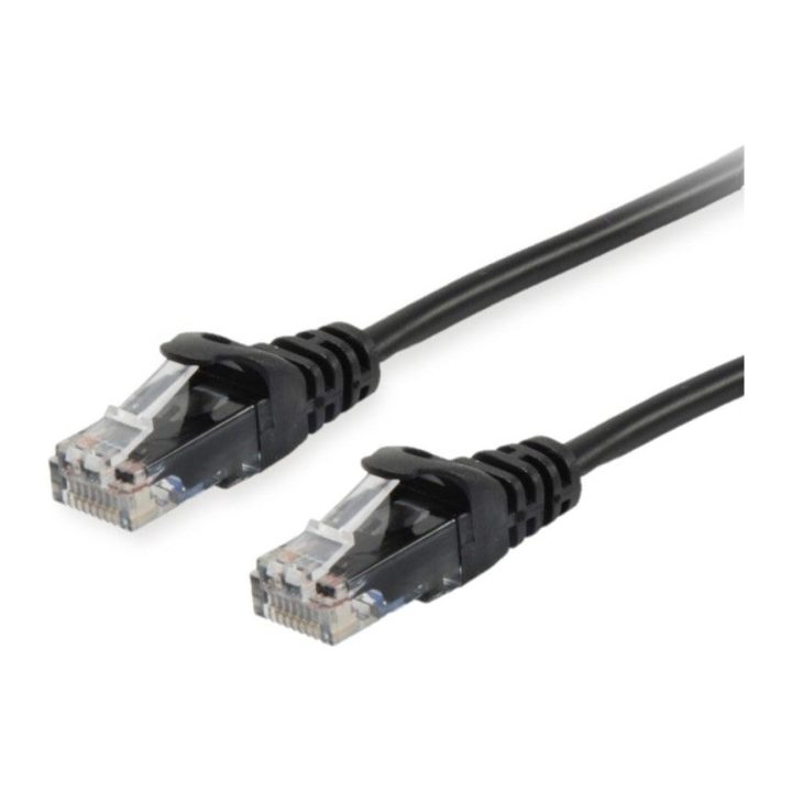 Equip 625453 Black Network Cable 0.25 m Cat6 U/UTP (UTP) Round