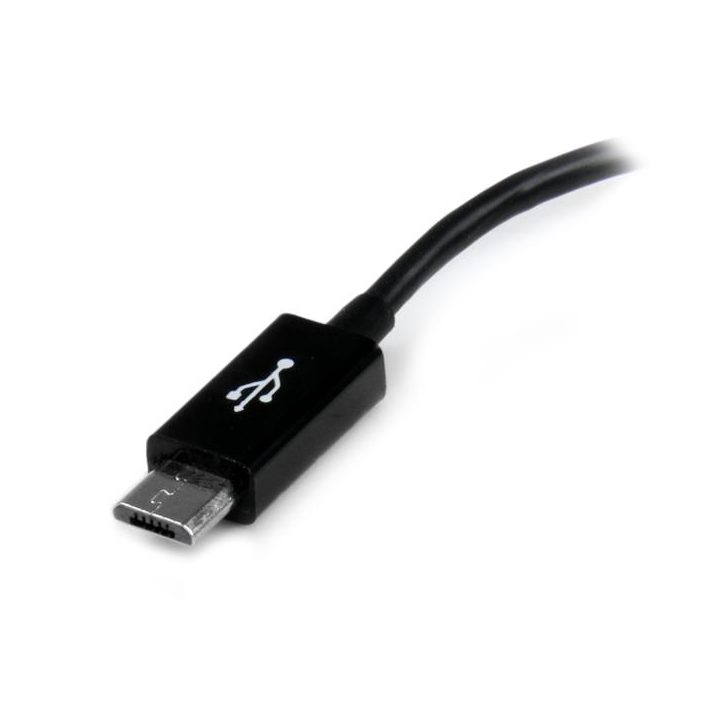 StarTech.com Cable Adaptador de 12cm Micro USB Macho a USB A Hembra…