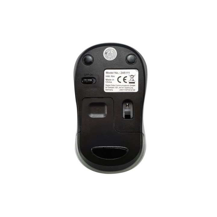 Equip 245112 rato de escritório ambidestro RF sem fios óptico 1200 DPI