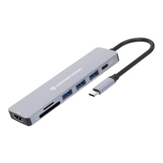 Conceptronic DONN19G base para portátil y replicador de puertos…