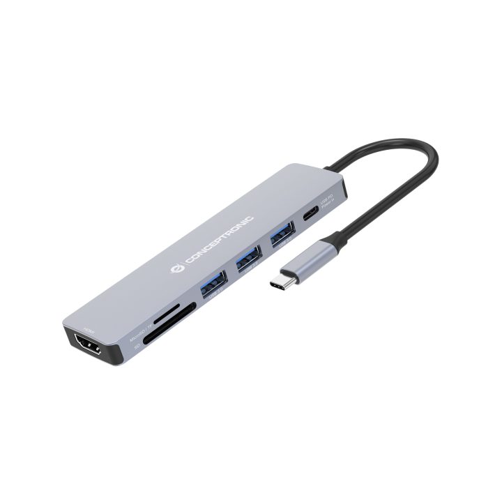 Conceptronic DONN19G base para portátil y replicador de puertos…