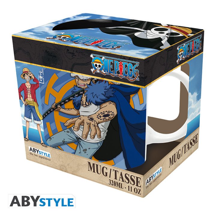 Caneca Abystyle One Piece Trafalgar Law 320 ml (ABYMUGA699)