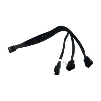 Phobya 3-in-1 PWM Cable 30 cm Black 1 (81098)