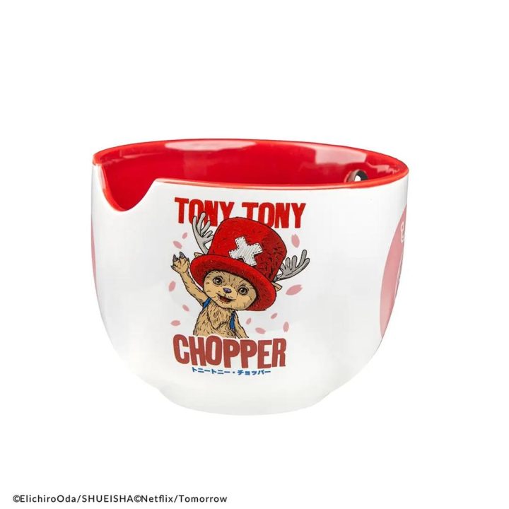 Tazon de ramen y palillos Cinereplicas one piece netflix tony tony…
