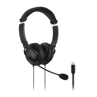 Kensington Auriculares USB-C clásicos con micrófono