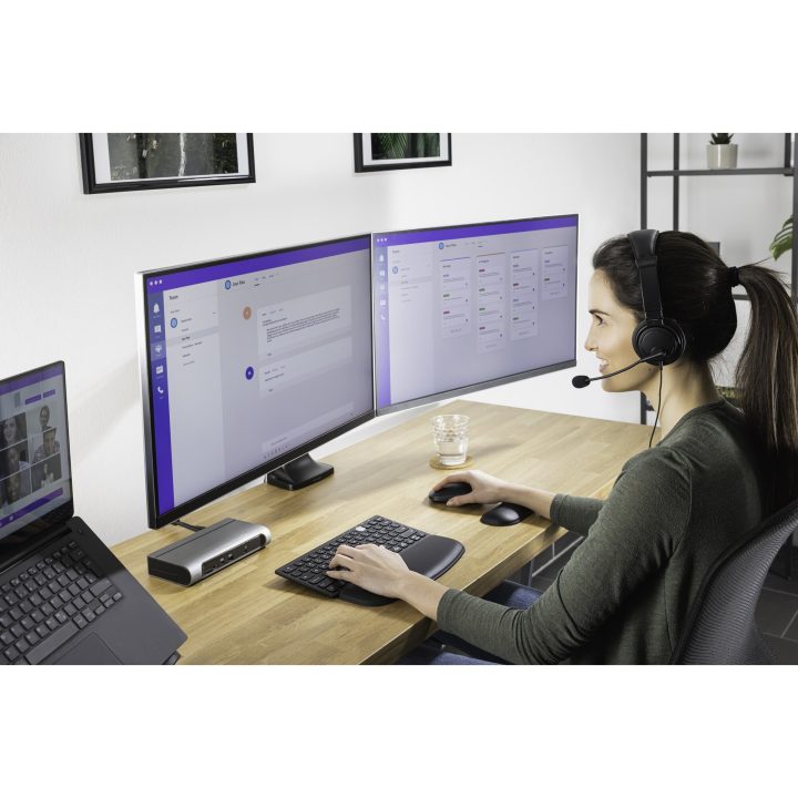 Kensington Auriculares USB-C clásicos con micrófono