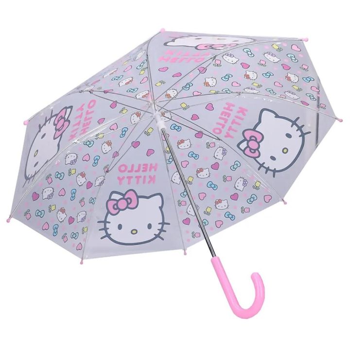 Paraguas Cinereplicas hello kitty dias lluviosos (VA18010)
