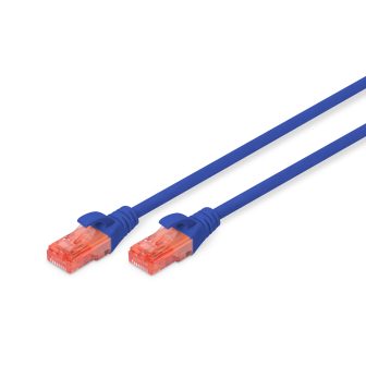 Digitus DK-1612-010/B Blue Network Cable 1 m Cat6 U/UTP (UTP)