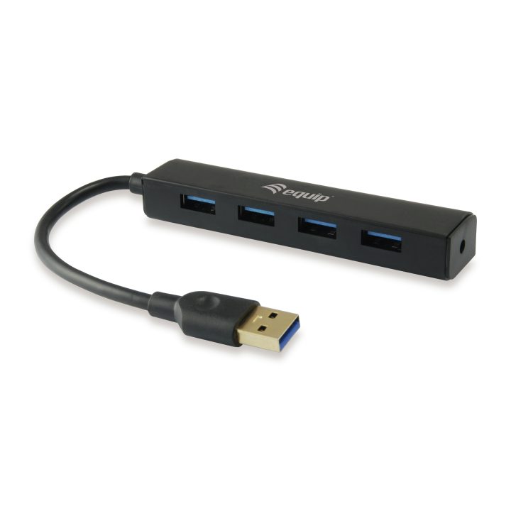 Equip 128953 USB 3.2 Gen 1 (3.1 Gen 1) Type-A 5000 Mbit/s Hub Black