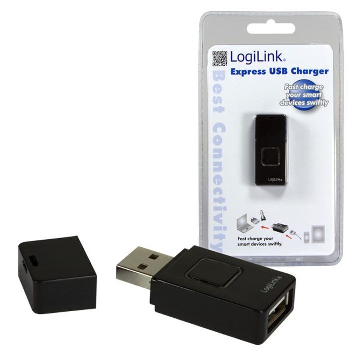 LogiLink AA0045 Universal Mobile Device Charger Black USB Indoor
