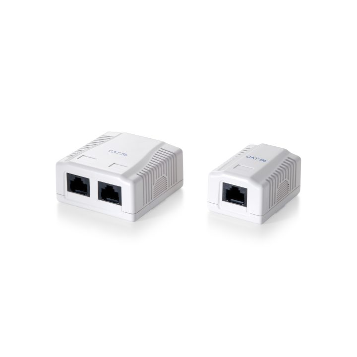 Equip 235112 RJ-45 Wall Outlet White