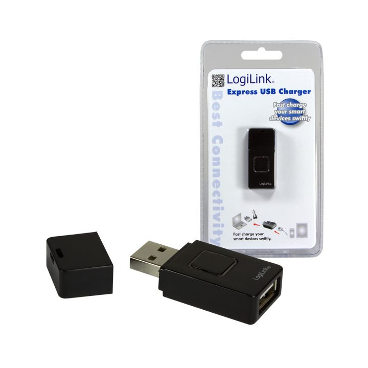 LogiLink AA0045 Universal Mobile Device Charger Black USB Indoor