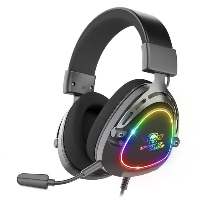Spirit of Gamer Auriculares Elit H50 RGB PC/PS/XB/SW (MIC-EH50BK)