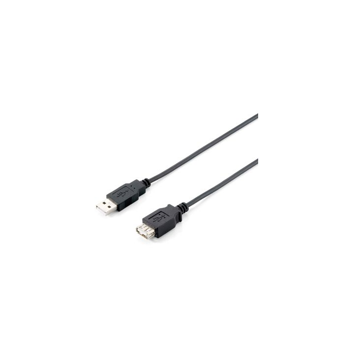 Equip 128852 Cabo de extensão USB 2.0 tipo A macho para fêmea, 5,0 m…