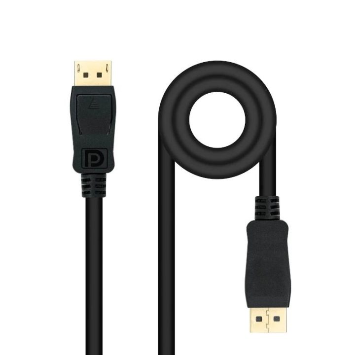 Nanocable Cable DisplayPort 1.4, DP/M - DP/M, Negro, 0.5 m