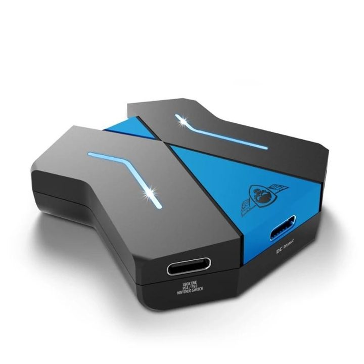 Spirit of Gamer Hub Crossgame negro y azul (SOG-CONV1)