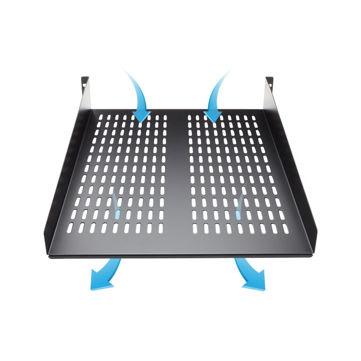 StarTech.com Bandeja para Rack 2U - Bandeja Ventilada Voladiza para…