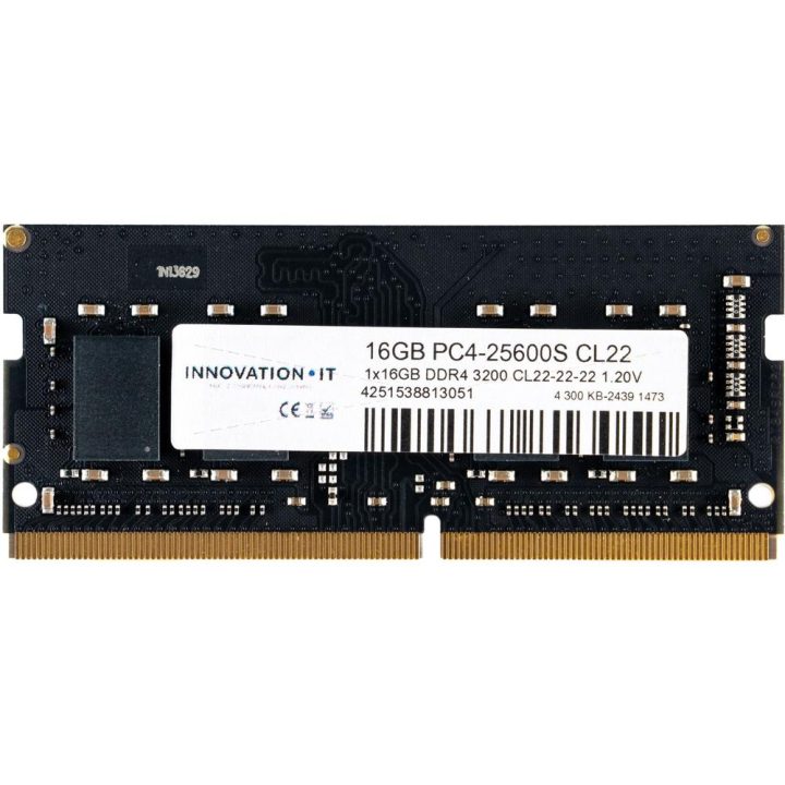 DDR4 RAM Memory 16GB innovation it SODIMM 3200 (127925)