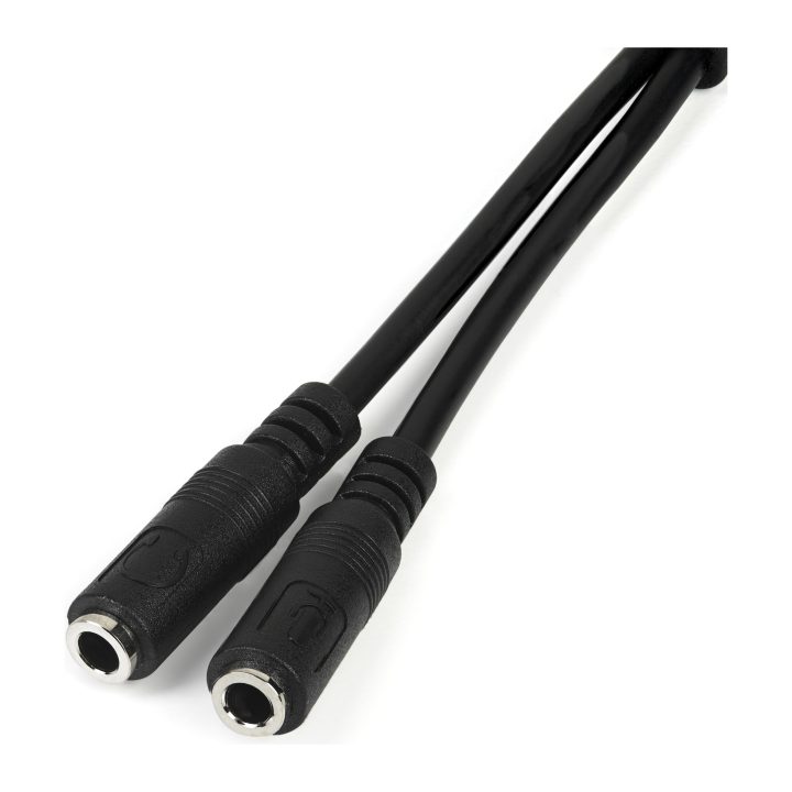 StarTech.com 4-Pole Mini-Jack 3.5mm Headset Adapter to Separate…