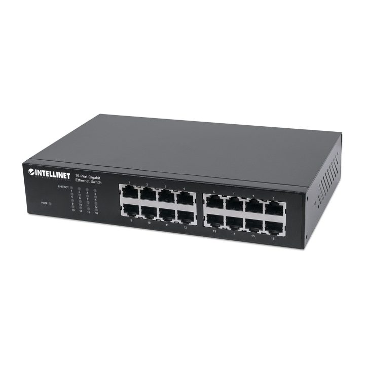 Intellinet Commutateur réseau (switch) Gigabit Ethernet 16 ports…