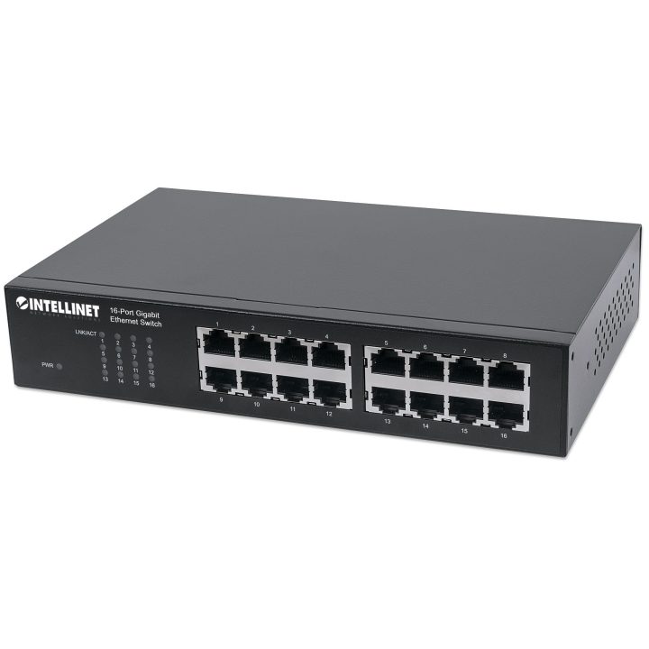 Intellinet Commutateur réseau (switch) Gigabit Ethernet 16 ports…