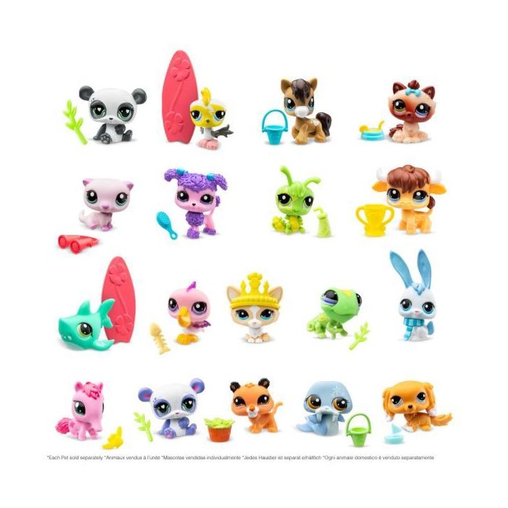 Bandai Red Littlest Pet Shop Pet Figure 1 Random Unit (BF00520)