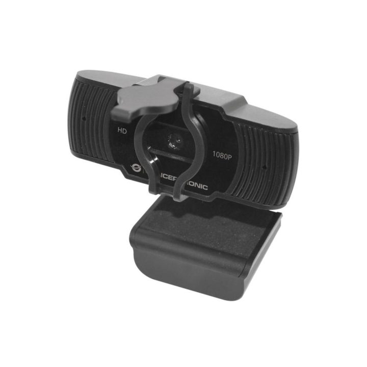 Conceptronic AMDIS04B cámara web 1920 x 1080 Pixeles USB 2.0 Negro