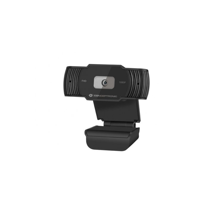 Conceptronic AMDIS04B cámara web 1920 x 1080 Pixeles USB 2.0 Negro