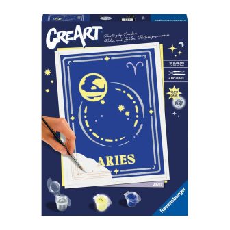Kit para pintar com números Ravensburger creart série trend d zodiac…